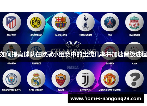 如何提高球队在欧冠小组赛中的出线几率并加速晋级进程